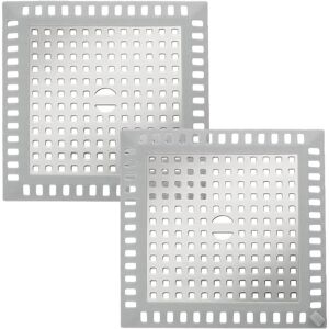 Alwaysh - Pieces Square Kitchen Sink Stopper,Drain Protector,Bathtub Drain Cover Filter,Shower Drain Covers with Suction Cup,for Shower Sink Alwaysh - Pieces Square Kitchen Sink Stopper,Drain Protector,Bathtub Drain Cover Filter,Shower Drain Covers with Suction Cup,for Shower Sink