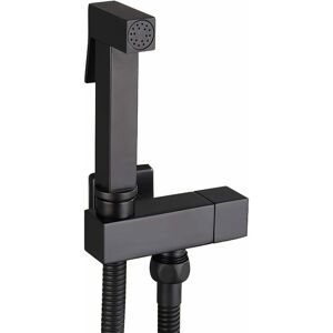 Toilet Sprayer Kit, Black Brass Hand Held Bidet Sprayer Bidet Sprayer Wall Mounted Toilet Sprayer Complete Kit, Personal Hygiene, G1/2 - Alwaysh Toilet Sprayer Kit, Black Brass Hand Held Bidet Sprayer Bidet Sprayer Wall Mounted Toilet Sprayer Complete Kit, Personal Hygiene, G1/2 - Alwaysh