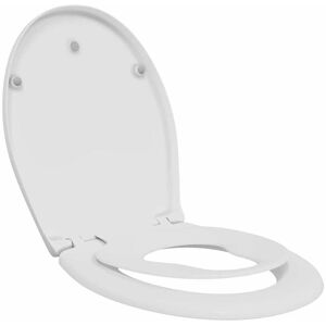 Vidaxl - Quick Release Toilet Seat White 44.5 x 37.3 x 4.3 cm Duroplast Vidaxl - Quick Release Toilet Seat White 44.5 x 37.3 x 4.3 cm Duroplast
