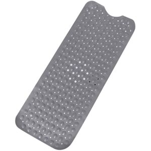Tlily - Anti-Slip Bathtub Mat with Drain Holes, Suction Cups - Machine Washable, Bathroom Shower Carpet Non-Slip Mat for Bathtub-Grey Tlily - Anti-Slip Bathtub Mat with Drain Holes, Suction Cups - Machine Washable, Bathroom Shower Carpet Non-Slip Mat for Bathtub-Grey