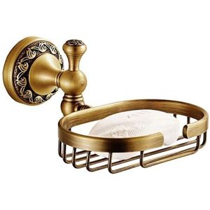 Pepte - Basket Soap Dish For Shower Wall Mounted Antique Brass Pepte - Basket Soap Dish For Shower Wall Mounted Antique Brass