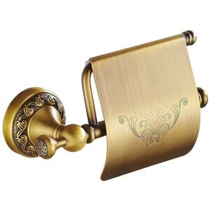 PEPTE Toilet Roll Holder Flap Paper Rack Wall Mount Antique Brass PEPTE Toilet Roll Holder Flap Paper Rack Wall Mount Antique Brass