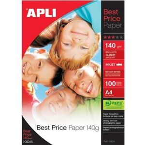 Apli 11804 White Glossy Photo Paper A4 - Photo Paper Apli 11804 White Glossy Photo Paper A4 - Photo Paper