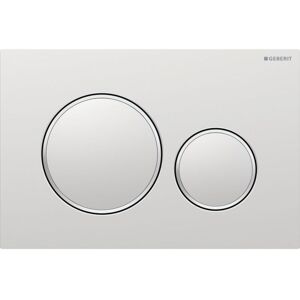 COOCHEER Geberit Sigma20 actuator plate for dual flush: matt chrome lacquered, easy-clean coating, high-gloss chrome (115.882.JQ.1) COOCHEER Geberit Sigma20 actuator plate for dual flush: matt chrome lacquered, easy-clean coating, high-gloss chrome (115.882.JQ.1)