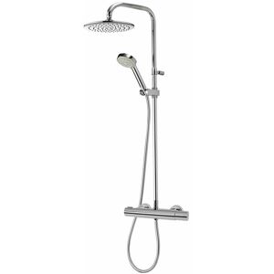 Aqualisa Showers - Aqualisa Midas 110 Mixer Shower Exposed Bar Valve Chrome Drencher Aqualisa Showers - Aqualisa Midas 110 Mixer Shower Exposed Bar Valve Chrome Drencher