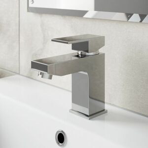Architeckt - Bathroom Cloakroom Basin Sink Mono Mixer Tap Single Lever Handle Chrome Architeckt - Bathroom Cloakroom Basin Sink Mono Mixer Tap Single Lever Handle Chrome