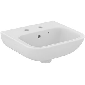 Armitage Shanks - Portman 21 Wall Hung Cloakroom Basin with Overflow 400mm Wide - 2 Tap Hole Armitage Shanks - Portman 21 Wall Hung Cloakroom Basin with Overflow 400mm Wide - 2 Tap Hole