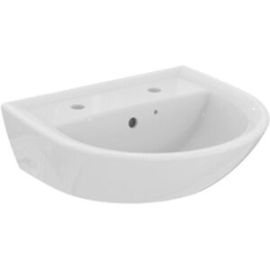 Armitage Shanks - Sandringham 21 Wall Hung Basin 500mm Wide - 2 Tap Hole Armitage Shanks - Sandringham 21 Wall Hung Basin 500mm Wide - 2 Tap Hole