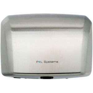 P+L Systems Hand Dryer - Vandal-proof, 1000W, Stainless Steel P+L Systems Hand Dryer - Vandal-proof, 1000W, Stainless Steel