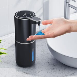 SJQKA Automatic Liquid Soap Dispenser, 380ml Wall Mounted 4 Speeds Adjustable USB Rechargeable Soap Dispenser with Infrared Motion Sensor for Bathroom SJQKA Automatic Liquid Soap Dispenser, 380ml Wall Mounted 4 Speeds Adjustable USB Rechargeable Soap Dispenser with Infrared Motion Sensor for Bathroom