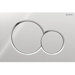 COOCHEER Geberit Sigma01 flush plate for dual flush: polished chrome (115.770.21.5) COOCHEER Geberit Sigma01 flush plate for dual flush: polished chrome (115.770.21.5)