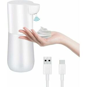 Automatic Soap Dispenser - 600ml usb Rechargeable IPX5 Waterproof for Kitchen Bathroom Mumu Automatic Soap Dispenser - 600ml usb Rechargeable IPX5 Waterproof for Kitchen Bathroom Mumu
