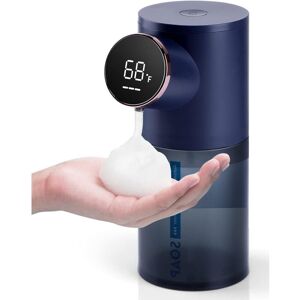 Automatic Touchless Soap Dispenser for Kitchen Sink,Electric Dish Foam Soap Dispenser with Temperature Display,Rechargeable Waterproof Soap Dispenser Automatic Touchless Soap Dispenser for Kitchen Sink,Electric Dish Foam Soap Dispenser with Temperature Display,Rechargeable Waterproof Soap Dispenser