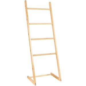 Beliani Manaus Bamboo Wood Light 40x33x114 - Towel Rack Beliani Manaus Bamboo Wood Light 40x33x114 - Towel Rack