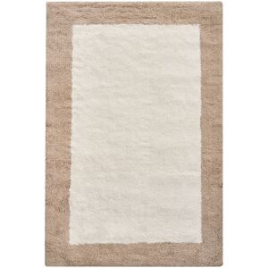 BELIANI Bath Mat KABRI Brown/ Beige 60 x 90 cm Cotton BELIANI Bath Mat KABRI Brown/ Beige 60 x 90 cm Cotton