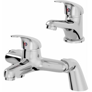ARCHITECKT Bathroom Basin Sink Monobloc Mixer Tap Bath Filler Mixer Tap Chrome Single Lever ARCHITECKT Bathroom Basin Sink Monobloc Mixer Tap Bath Filler Mixer Tap Chrome Single Lever