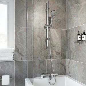 Architeckt Wall Mounted Thermostatic Bath Shower Mixer Valve - Shower Mixer Valve Architeckt Wall Mounted Thermostatic Bath Shower Mixer Valve - Shower Mixer Valve
