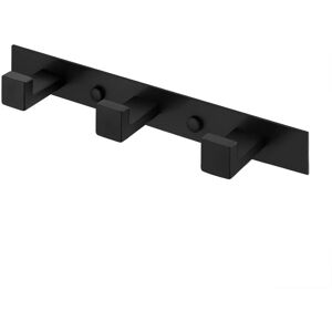 IKODM Bathroom Coat Rack Wall Mounted with 3 Hooks Wall Mounted Coat Rack Bathroom Hook SUS304 Stainless Steel Matte Black IKODM Bathroom Coat Rack Wall Mounted with 3 Hooks Wall Mounted Coat Rack Bathroom Hook SUS304 Stainless Steel Matte Black