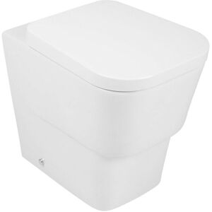 NRG - Bathroom Contemporary Back to Wall Toilet Pan with Soft Close Seat NRG - Bathroom Contemporary Back to Wall Toilet Pan with Soft Close Seat