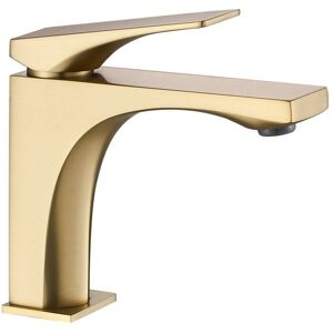 Bathroom Faucet Rea Joe Brushed Gold Low Bathroom Faucet Rea Joe Brushed Gold Low