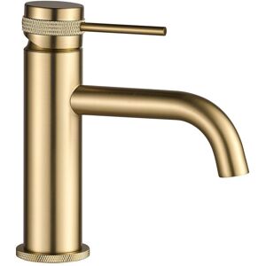 Bathroom Faucet Rea Lungo Grip Low Brush Gold Bathroom Faucet Rea Lungo Grip Low Brush Gold