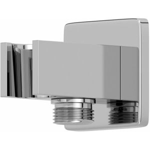 ARCHITECKT Bathroom Square Water Outlet Handset Holder Shower Chrome ARCHITECKT Bathroom Square Water Outlet Handset Holder Shower Chrome