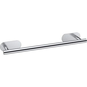 Csparkv - Bathroom Towel Rack 40cm Self-Adhesive Wall Mounted Stainless Steel Towel Holder Waterproof Bathroom Towel Bar No Drilling for Bedroom and Csparkv - Bathroom Towel Rack 40cm Self-Adhesive Wall Mounted Stainless Steel Towel Holder Waterproof Bathroom Towel Bar No Drilling for Bedroom and
