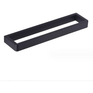 Csparkv - Bathroom Towel Rack Black Towel Ring SUS304 Stainless Steel Towel Holder 30CM Wall Mounted, Csparkv - Bathroom Towel Rack Black Towel Ring SUS304 Stainless Steel Towel Holder 30CM Wall Mounted,