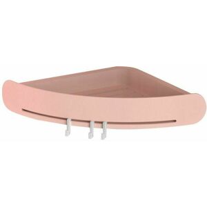 Soleil - Bathroom Triangle Shower Shelf Corner Bathtub Storage Rack Pink Soleil - Bathroom Triangle Shower Shelf Corner Bathtub Storage Rack Pink