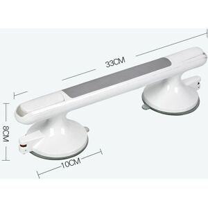GOTRAYS Bathtub Safety Handles, Shower Handles, Wall Mounted Grab Bar with Suction Cups, No Drilling, Grab Bar Handle Bathroom Grab Bar for Elderly, Disabled GOTRAYS Bathtub Safety Handles, Shower Handles, Wall Mounted Grab Bar with Suction Cups, No Drilling, Grab Bar Handle Bathroom Grab Bar for Elderly, Disabled