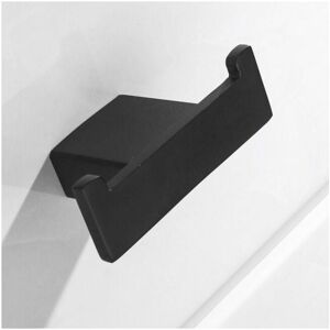Cyslmuk - Black 304 Stainless Steel Rustproof Towel Hook, Robe Hook, Wall Mounted Hook, Bathroom Kitchen Towel Rack Cyslmuk - Black 304 Stainless Steel Rustproof Towel Hook, Robe Hook, Wall Mounted Hook, Bathroom Kitchen Towel Rack