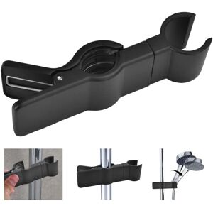 LINGHHANG (Black)Zinc Alloy Liftable Shower Head Holder Replaceable Handheld Shower Bracket 18-25MM Adjustable Chrome Shower Head Holder for Bathroom Bathtub LINGHHANG (Black)Zinc Alloy Liftable Shower Head Holder Replaceable Handheld Shower Bracket 18-25MM Adjustable Chrome Shower Head Holder for Bathroom Bathtub