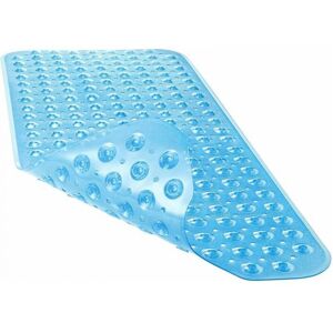 CYSLMUK Blue Bathtub Shower Mat 59x34cm, Non-Slip Extra Large Bathtub Mat with Suction Cups, Machine Washable Bathroom Mat with Drainage Holes CYSLMUK Blue Bathtub Shower Mat 59x34cm, Non-Slip Extra Large Bathtub Mat with Suction Cups, Machine Washable Bathroom Mat with Drainage Holes