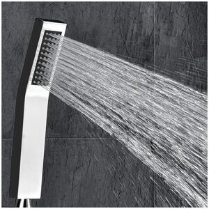 Linghhang - Brass Shower Head, High Pressure, l Style, Chrome Finish Linghhang - Brass Shower Head, High Pressure, l Style, Chrome Finish