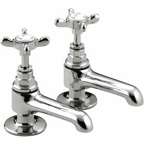 Bristan - 1901 Basin Taps with Ceramic Disc Valves Chrome Bristan - 1901 Basin Taps with Ceramic Disc Valves Chrome