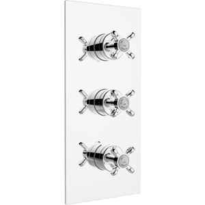 Bristan - 1901 Thermostatic Recessed Dual Control Mixer Shower Valve - Chrome Bristan - 1901 Thermostatic Recessed Dual Control Mixer Shower Valve - Chrome