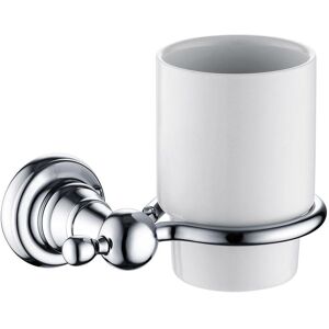 1901 Tumbler & Brass Holder - Chrome Plated - Bristan 1901 Tumbler & Brass Holder - Chrome Plated - Bristan