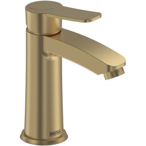 Bristan - Appeal Eco Start Basin Mixer Tap with Clicker Waste - Brushed Brass Bristan - Appeal Eco Start Basin Mixer Tap with Clicker Waste - Brushed Brass