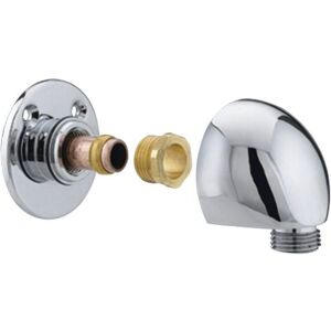 Chrome Fast Fix Wall Outlet - WO1-C - Bristan Chrome Fast Fix Wall Outlet - WO1-C - Bristan