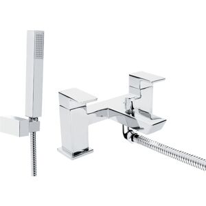 Bristan - Cobalt Deck Mounted Bath Shower Mixer Tap + Hose + Shower Head Chrome Bristan - Cobalt Deck Mounted Bath Shower Mixer Tap + Hose + Shower Head Chrome