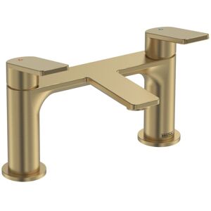 Bristan - Frammento bf bb Bath Filler Mixer Tap with Ceramic Discs Brushed Brass Bristan - Frammento bf bb Bath Filler Mixer Tap with Ceramic Discs Brushed Brass