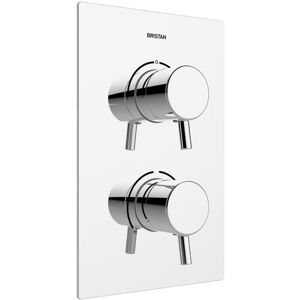 Bristan Prism Recessed Thermostatic Dual Control Shower Mixer Valve - Shower System Bristan Prism Recessed Thermostatic Dual Control Shower Mixer Valve - Shower System