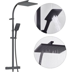 Bristan - Quadrato Safe Touch Bar Shower Mixer Matt Black qd shxdivctff blk Bristan - Quadrato Safe Touch Bar Shower Mixer Matt Black qd shxdivctff blk