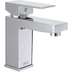 Bristan - Qubo Basin Mixer Tap with Clicker Waste - Chrome Bristan - Qubo Basin Mixer Tap with Clicker Waste - Chrome