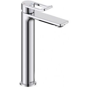 Bristan - Saffron Eco Start Tall Basin Mixer Tap with Clicker Waste - Chrome Bristan - Saffron Eco Start Tall Basin Mixer Tap with Clicker Waste - Chrome