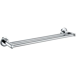 Bristan - so drail c Solo Double Towel Rail Brass Chrome Plated Bristan - so drail c Solo Double Towel Rail Brass Chrome Plated