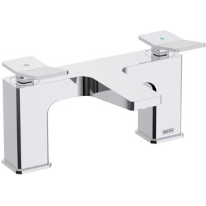 Bristan - Tangram Bath Filler Tap Pillar Mounted - Chrome Bristan - Tangram Bath Filler Tap Pillar Mounted - Chrome