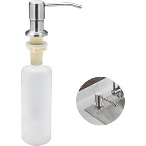 CSPARKV Built-in Liquid Soap Dispenser with 300ML Bottle, Sink Foam Soap Dispenser, Kitchen Dishwashing Liquid Dispenser, Stainless Steel Detergent Dispenser CSPARKV Built-in Liquid Soap Dispenser with 300ML Bottle, Sink Foam Soap Dispenser, Kitchen Dishwashing Liquid Dispenser, Stainless Steel Detergent Dispenser