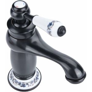 Briday - Cafopgrill Ceramic Faucet Antique Brass Blue and White Porcelain Bathroom Basin Faucet Long Neck Vintage Kitchen Mixer Tap Kitchen Sink Briday - Cafopgrill Ceramic Faucet Antique Brass Blue and White Porcelain Bathroom Basin Faucet Long Neck Vintage Kitchen Mixer Tap Kitchen Sink