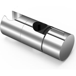 CCYKXA Shower Holder, 18-25mm Adjustable Diameter, Chrome + ABS Design Shower Head Holder, Easy Installation, Fits Round Shower Bars with an Outer CCYKXA Shower Holder, 18-25mm Adjustable Diameter, Chrome + ABS Design Shower Head Holder, Easy Installation, Fits Round Shower Bars with an Outer
